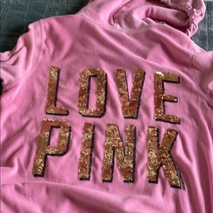 Victoria secret velour jacket